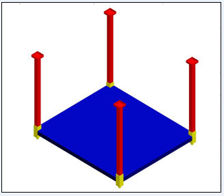 رف منصة التخزين القابلة للتكديس مع مصدقة CE