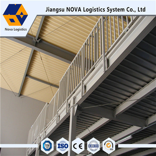 الأرفف الثقيلة المدعومة من منصة الصلب من Nova Logistics