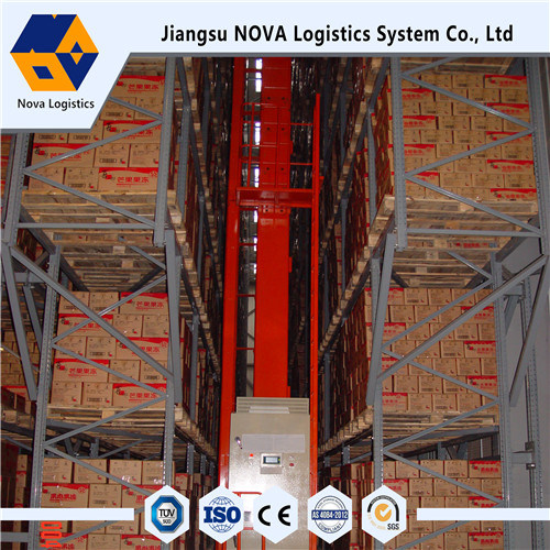 أرفف تخزين المستودعات الأوتوماتيكية من أرفف Jiangsu Nova